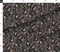 Fantasy Floral Fairy Tale Gothic Black Purple Traditional Floral Victorian Arts And Crafts Custom Printed Fabric by Spoonflower Various Fabrics by the Yard or Fat Quarter